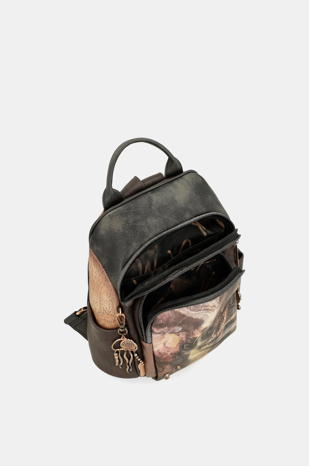 Mochila mediana Anekke - interior abierto