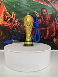 Llavero Copa del Mundo grande con cuerda azul – Selección Española