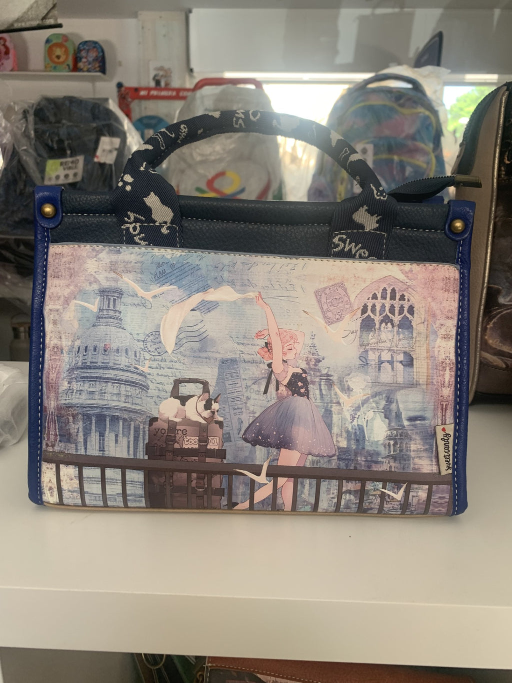 Bolso Sweet Candy Palomas vista trasera anime