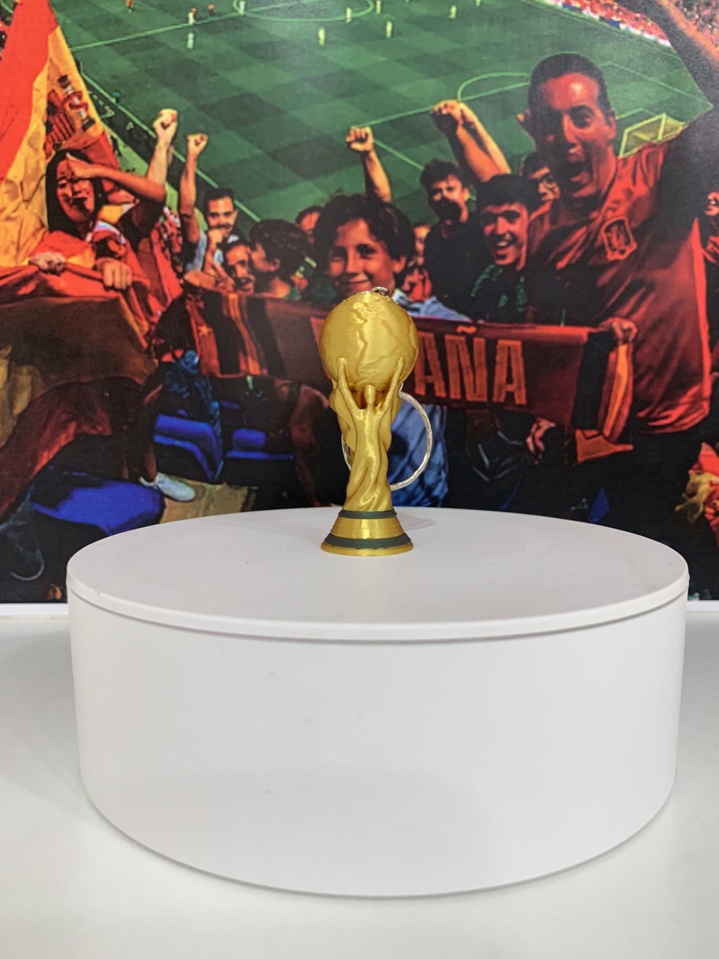 Llavero Copa del Mundo pequeño – Selección Española 5cm