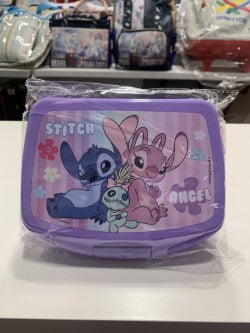 Sandwichera Stitch y Angel Disney - vista frontal