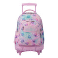 Mochila trolley Totto corazones rosa vista frontal
