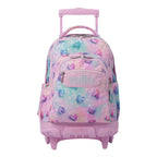 Mochila trolley Totto corazones rosa vista frontal