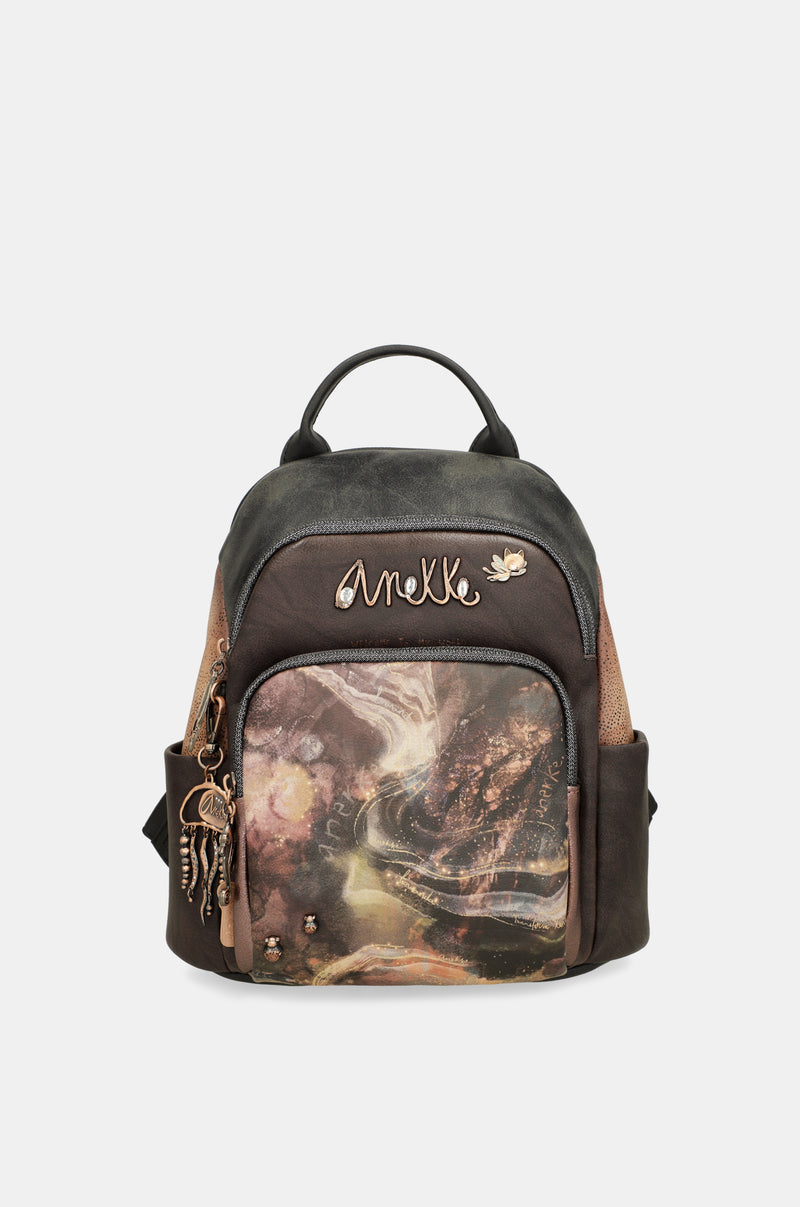 Mochila mediana Anekke Imagination Makes Us Infinite - vista frontal