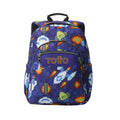 Mochila escolar Totto Espacio Pixel - vista frontal