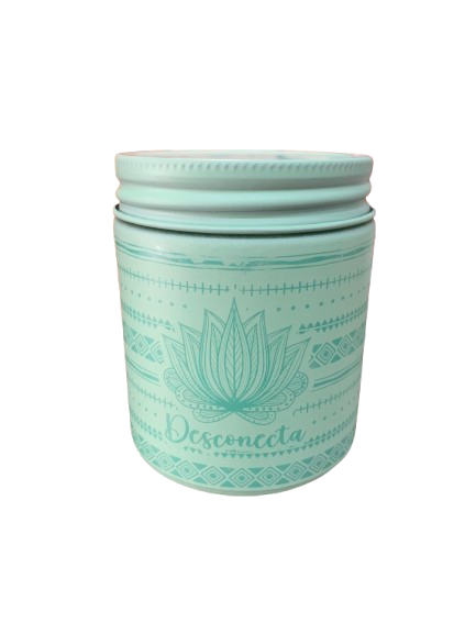 Vela aromática mint Desconecta sin fondo