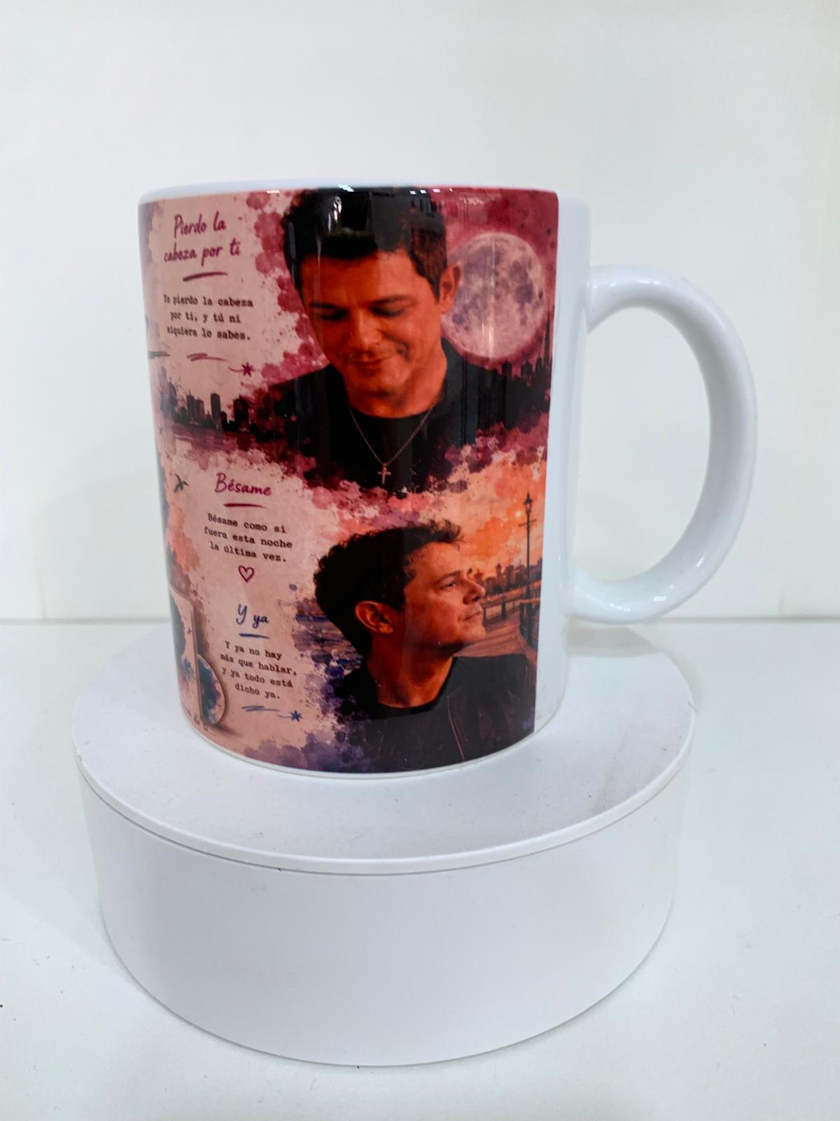Taza Personalizada Alejandro Sanz