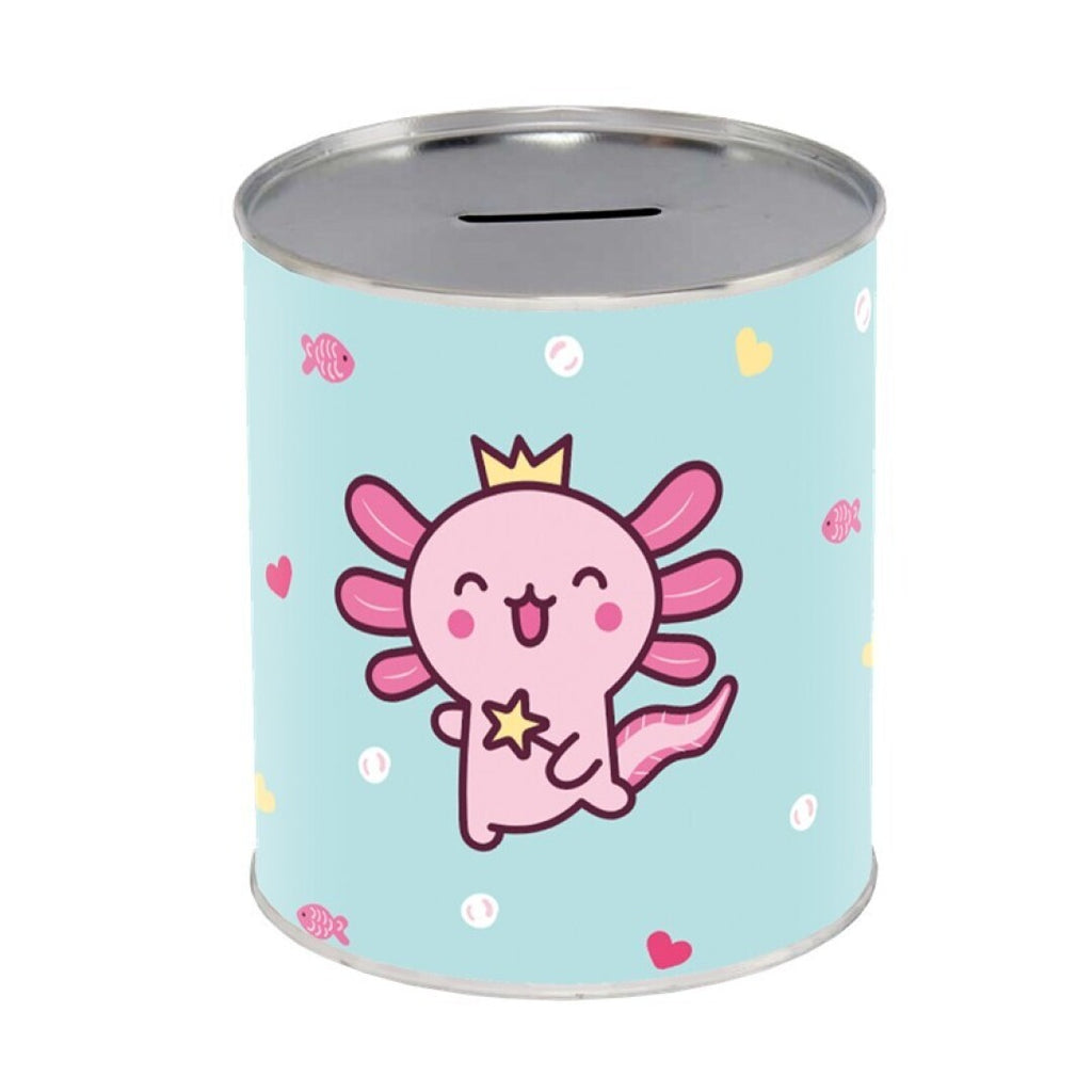 Hucha Axolotl Dream Lovely Story fondo blanco