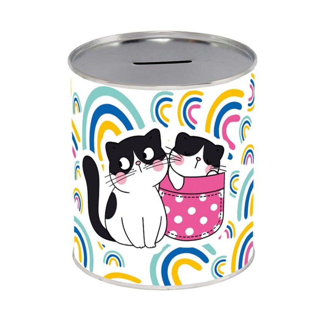 Hucha Gato Arcoíris Lovely Story sin caja