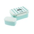 Tupper 900ml Vibra Bonito verde menta con rayas