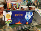 Estuche Totto Tablero frontal pixel art gaming azul