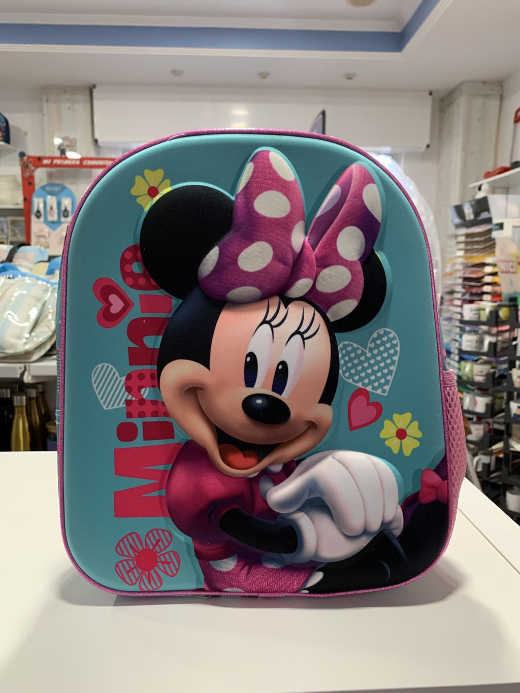 Mochila Minnie Mouse 3D Elite Pose - vista frontal