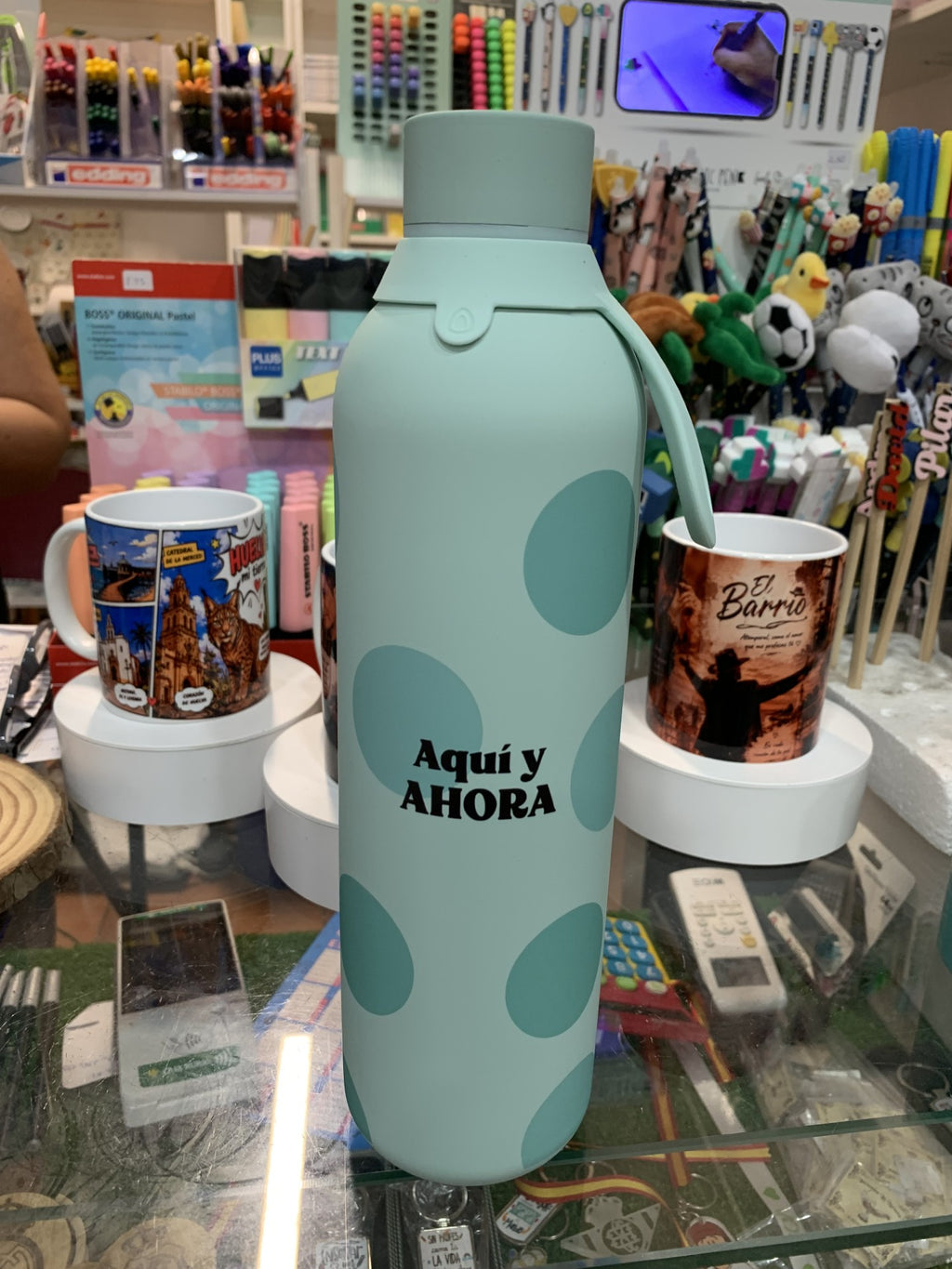 Botella Térmica 750ml Mint Aquí y Ahora - foto tienda