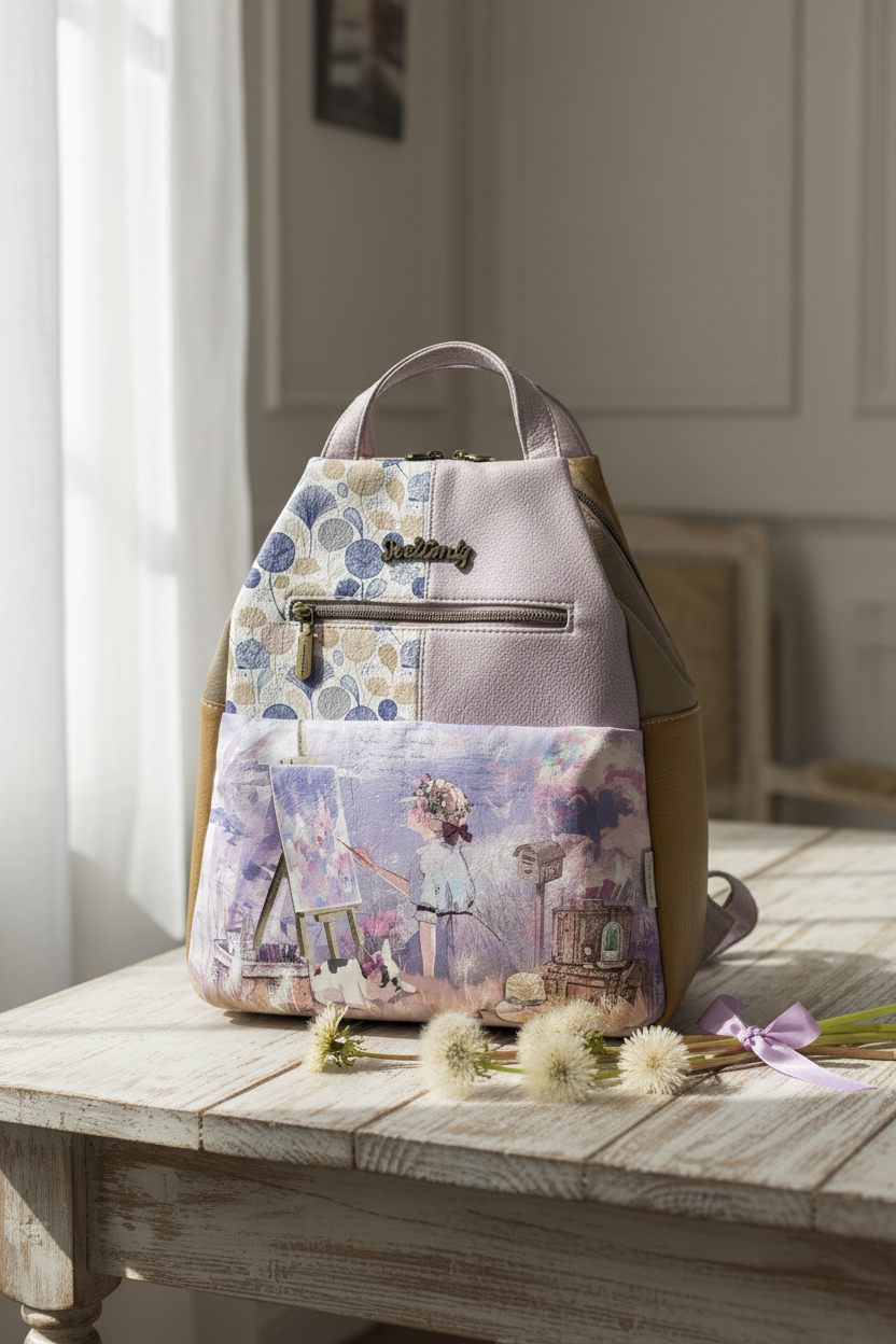 Bolso Mochila Sweet Candy - lifestyle