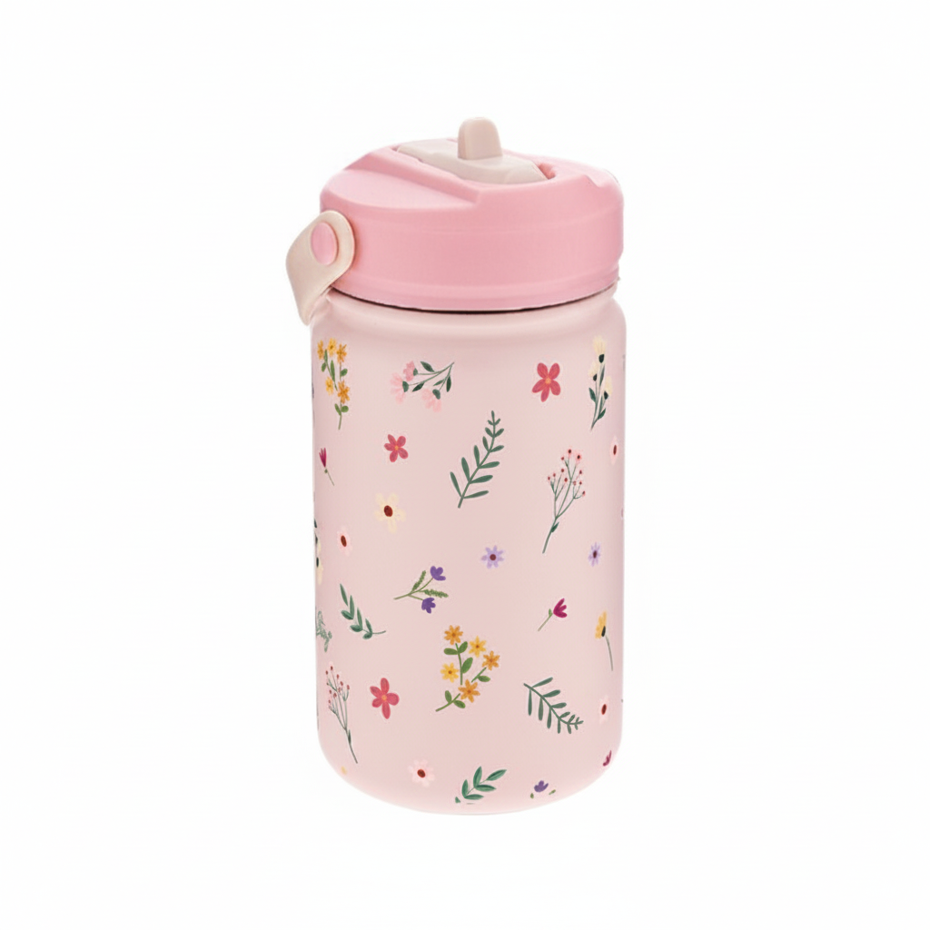 Botella infantil floral catálogo
