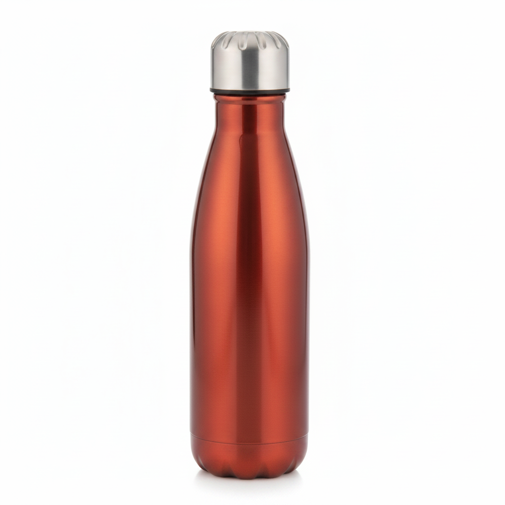 Botella Item roja brillante ángulo