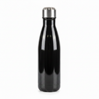 Botella negra sin logo