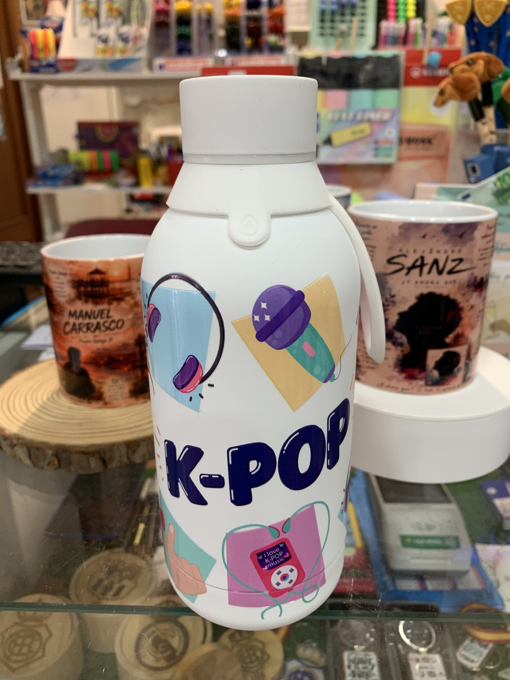 Botella Térmica K-POP 500ml - Vista frontal