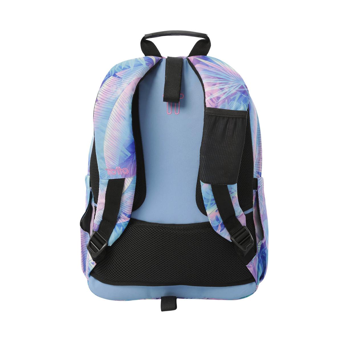 Mochila Totto Tropical Tie-Dye vista trasera