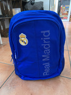 Mochila Real Madrid azul 44cm - foto tienda frontal