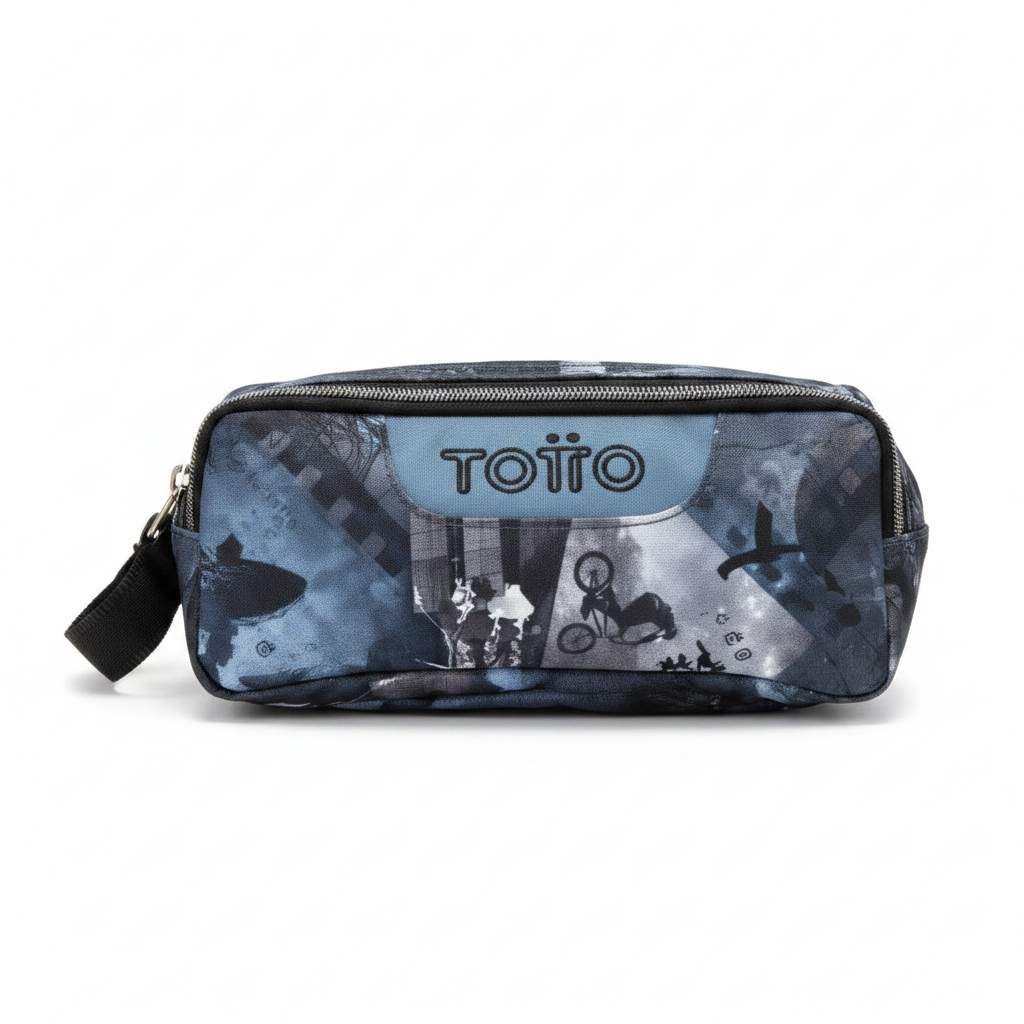Estuche Totto Agapec azul urbano
