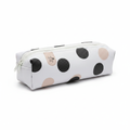 Estuche lunares blanco y negro fondo blanco Lovely Story
