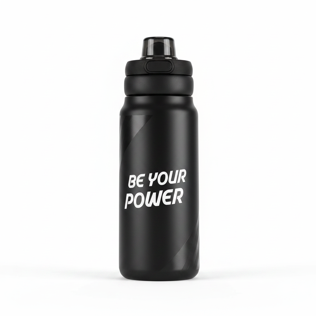 Botella Sport Be Your Power - fondo blanco