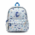 Mochila escolar Aurea Kids dinosaurios - fondo blanco puro
