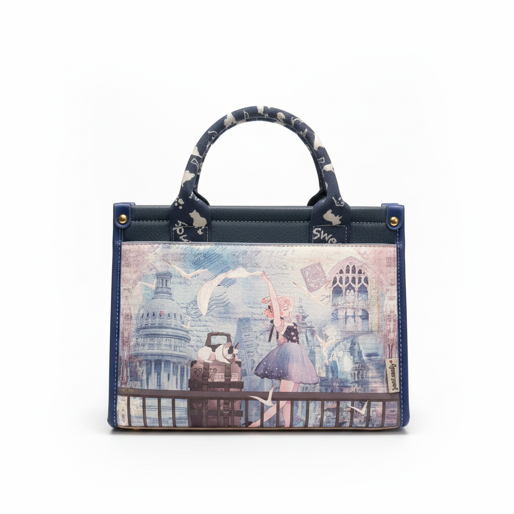 Bolso Sweet Candy Palomas trasera anime