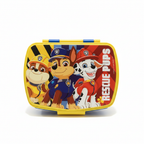 Sandwichera Paw Patrol Rescue Pups fondo blanco