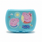 Sandwichera Peppa Pig fondo blanco