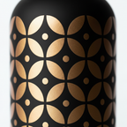 Botella Térmica Geometric Gold - detalle patrón