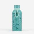 Botella Térmica Doodle Tech Teal - vista lateral