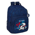 Mochila doble adaptable a carro El Niño Paradise azul marino