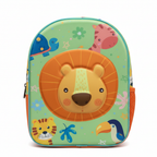 Mochila Infantil León 3D - Fondo Blanco