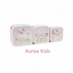 Set 3 Tuppers Unicornio - 3 modelos fondo blanco