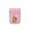 Vela Pink Majesty Capibara - Fondo blanco