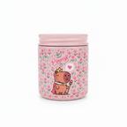 Vela Pink Majesty Capibara - Fondo blanco