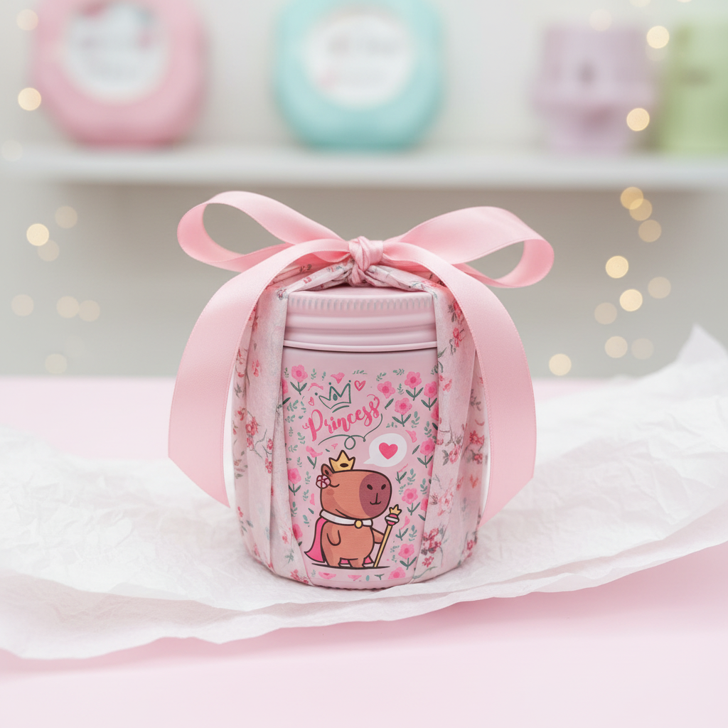 Vela Pink Majesty Capibara - Regalo