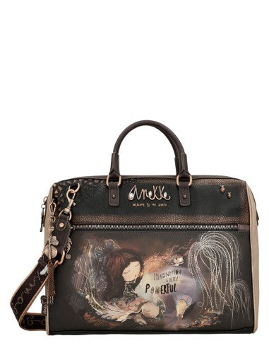 Bolso Anekke Imagination is very Powerful - vista frontal fondo blanco